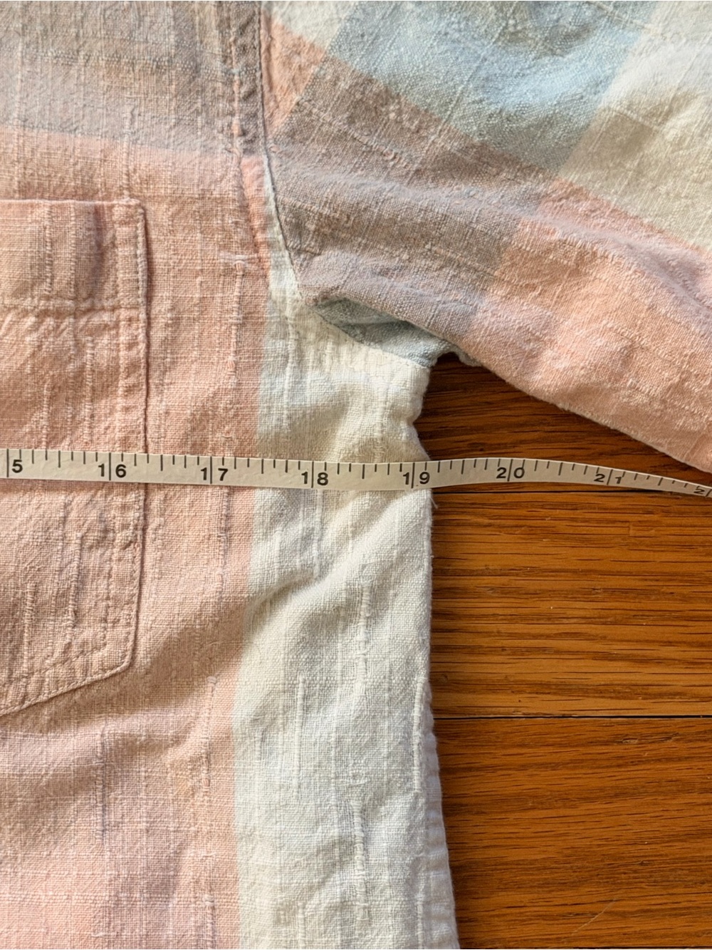 Vintage Women’s Lemon Grass 100% Cotton Madras Plaid Button-up Shirt - Picture 5 of 6